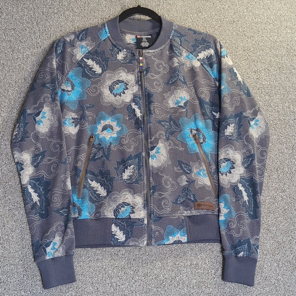 Sherpa Adventure Gear Gita Full Zip Jacket Alloy Floral